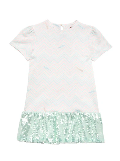 Missoni Little Girl's & Girl's Short Sleeve Dress In Neutral