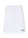Missoni Logo-detail Bermuda Shorts In White
