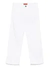 Missoni Logo-embroidered Jeans In White