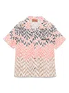 Missoni Shirt With Embroidery In 粉色