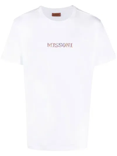 MISSONI LOGO刺绣T恤
