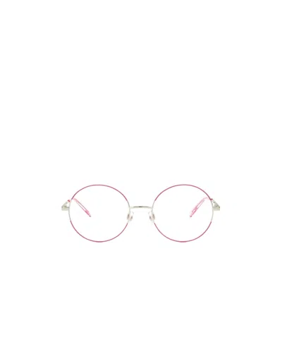 Missoni Logo Flat Mirror In Pink