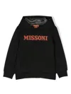 MISSONI LOGO-PRINT COTTON HOODIE