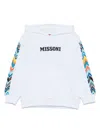 Missoni Logo-print Hoodie In White