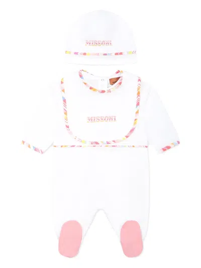 MISSONI LOGO-PRINT PAJAMAS