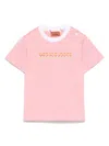 Missoni Logo-print T-shirt In Pink