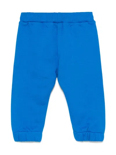 Missoni Babies' Logo-print Track Pants In 蓝色