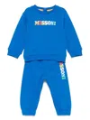 Missoni Logo-print Tracksuit In Blue