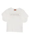 Missoni Logo Short-sleeve T-shirt In White