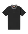 Missoni Logo Short-sleeved Polo Shirt In Black