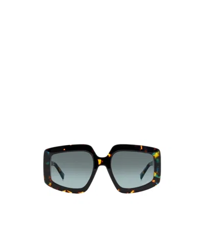 Missoni Logo Sunglasses In Gray