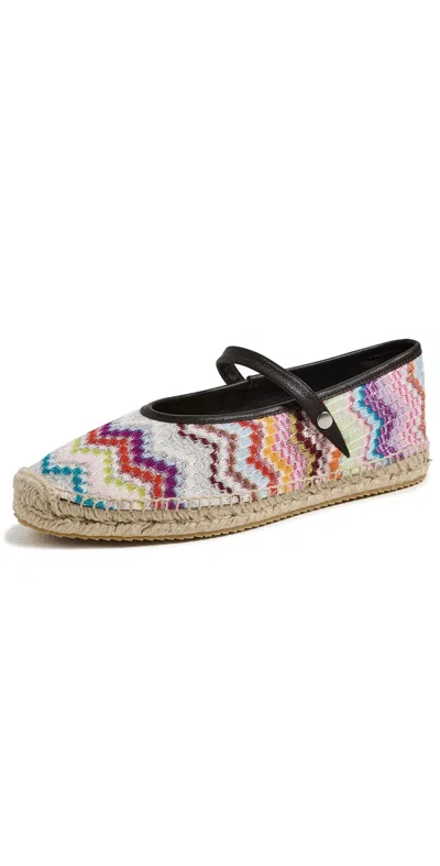 Missoni Lola Espadrilles Metallic Multicolor