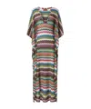 Missoni Long Caftan Cover-up In Multi