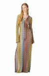 Missoni Zigzag Lace-detail Maxi Dress