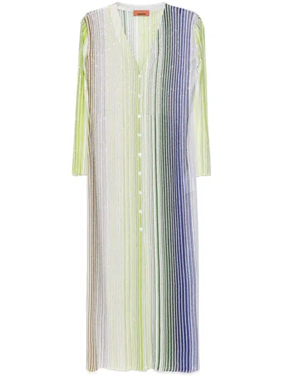 MISSONI LONG CARDIGAN DRESS
