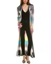 Missoni Long Cardigan In Silver