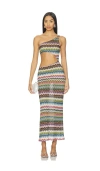 Missoni Long Cover Up Dress In Gray
