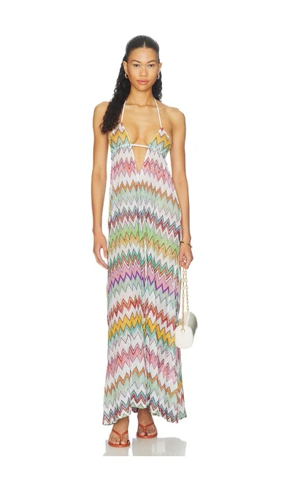 Missoni Long Cover Up Dress In Multi