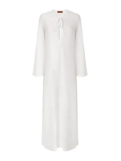 Missoni Long Cover Up In White