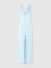 Missoni Long Cover-up With Open Back In Light Blue