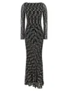 Missoni Long Dress Dresses Multicolor In Black
