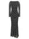 Missoni Long Dress Dresses Multicolor In Black