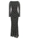 Missoni Long Dress Dresses Multicolor In Black