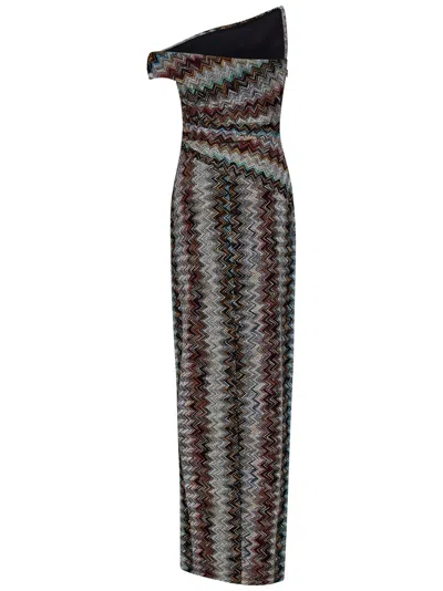 Missoni Long Dress In Multicolour