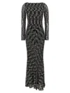 Missoni Long Dress Dresses Multicolor In Black