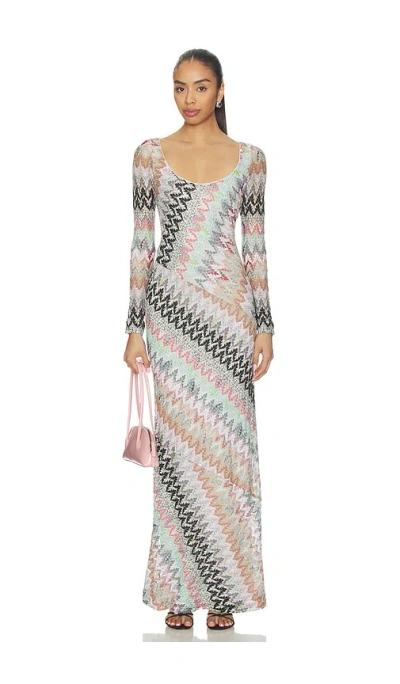 Missoni Long Dress In Multi