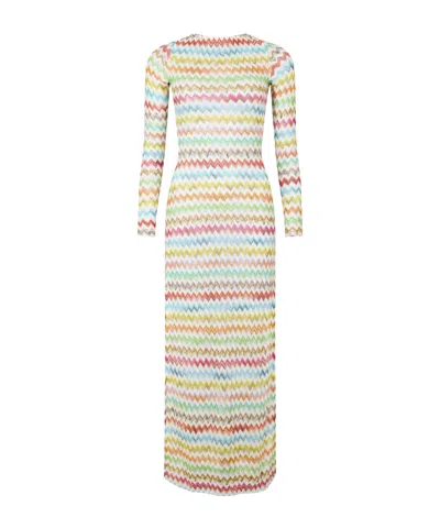 Missoni Long Dress In Multi