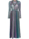 Missoni Sequin-embellished Ribbed Maxi Dress In Multicolour