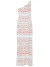 Missoni Zigzag Maxi Dress In Multicolour