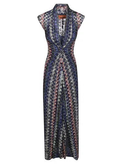 Missoni Long Gown For Women In Multi