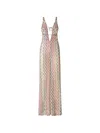 Missoni Zigzag-pattern Jumpsuit In Animal Print