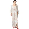 Missoni Long Kaftan With 3d Zig Zag Lamé And Batwing Sleeves In Multicoloured