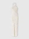 Missoni Knitted Dress In White,beige