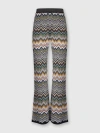 Missoni Lange Hose Mit Chevronmuster In Multi