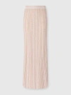 Missoni Sequin-embellished Maxi Skirt In Pink