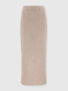 Missoni Long Skirt With Slit In Neutral