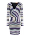 Missoni Long Sleeve Dress In Gray