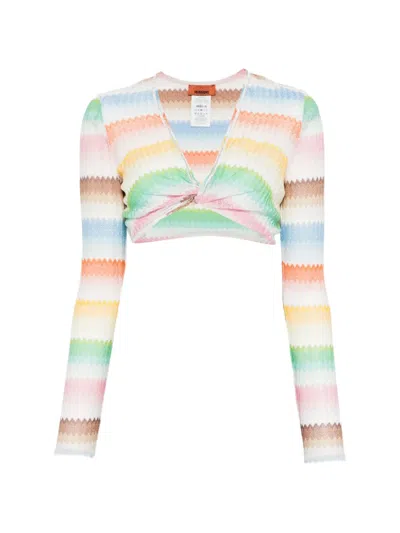 Missoni Long-sleeve Top In Multi