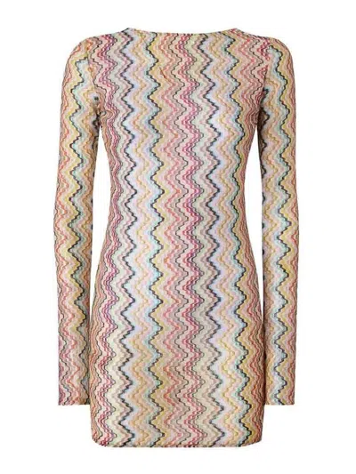Missoni Long Sleeve T-shirt In Multi