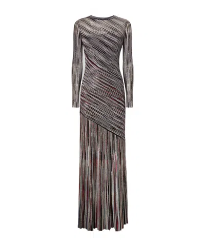 Missoni Long-sleeved Dress In Multi