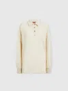 Missoni Zigzag-woven Knitted Polo Shirt In Grey