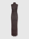 Missoni Sleeveless Dress In Black & Multicoloured