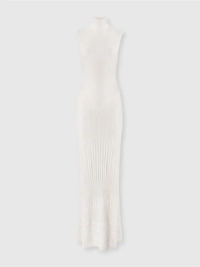 MISSONI MISSONI LONG SLEEVELESS DRESS WITH BARE BACK