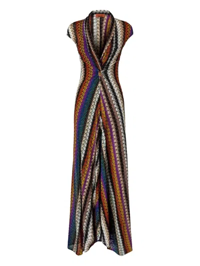 MISSONI LONG STRIPE DRESS