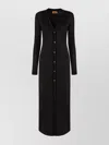 Missoni Longline V-neck Cardigan Shimmer Finish In Black