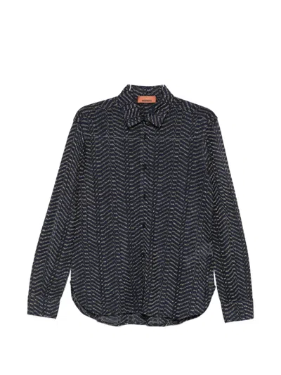 Missoni Long-sleeve Shirt In Black